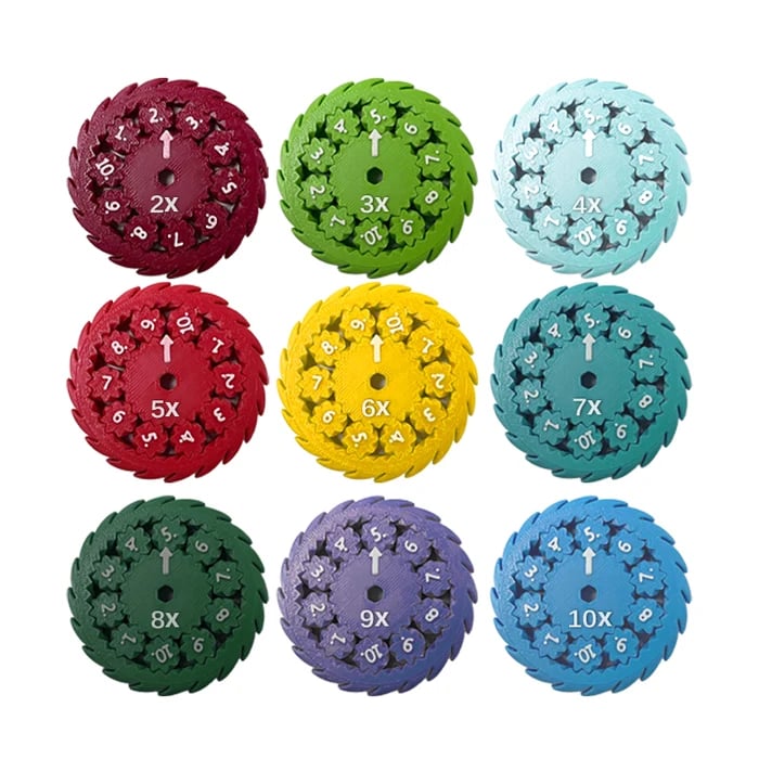 New Math Fidget Spinners