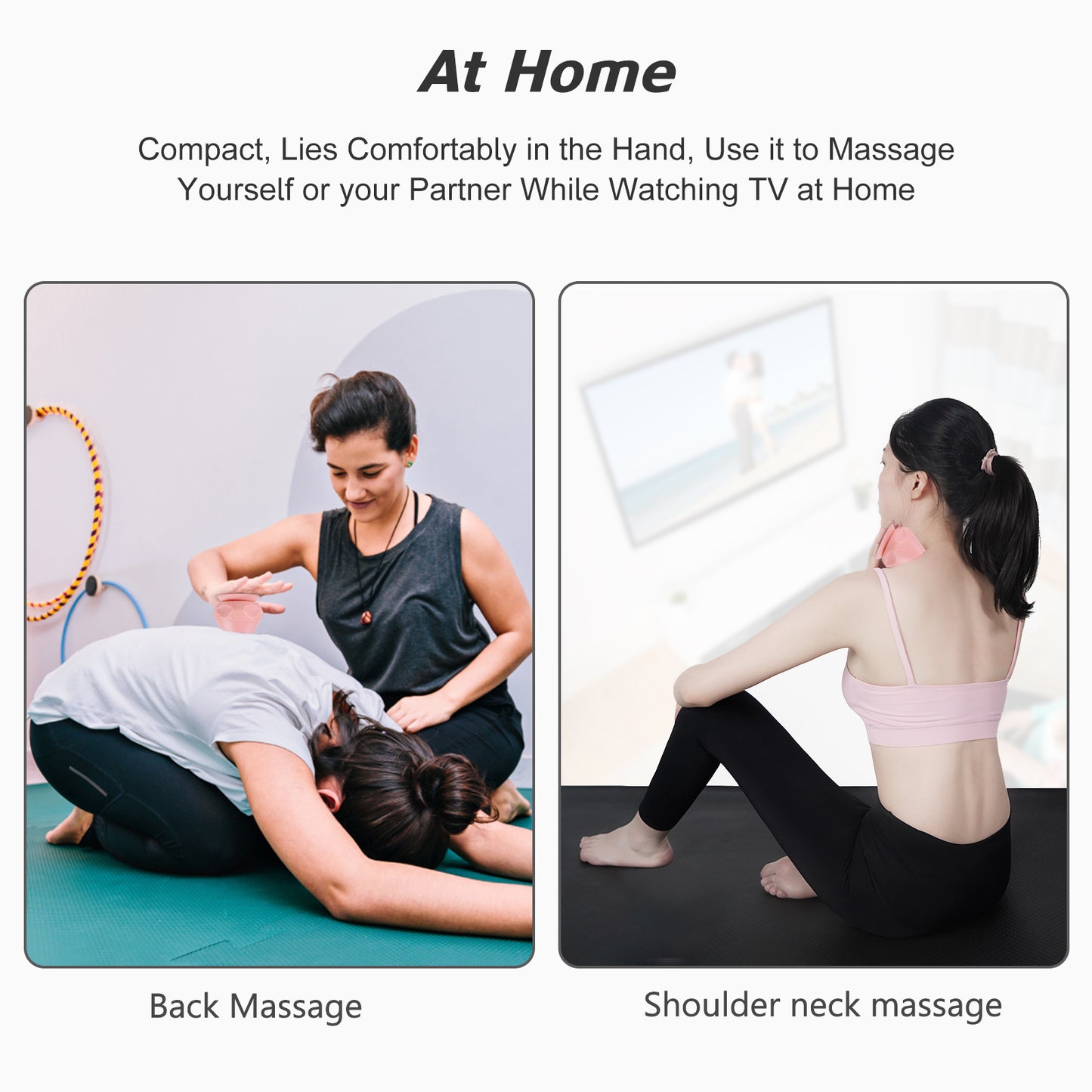 MDHAND Mountable Massage Therapy Tool - Multi-Surface Suction Cup Wall Massage Tool For Sore Muscles, Myofascial Release, Stress Relief, Trigger Point And Deep Tissue Massage