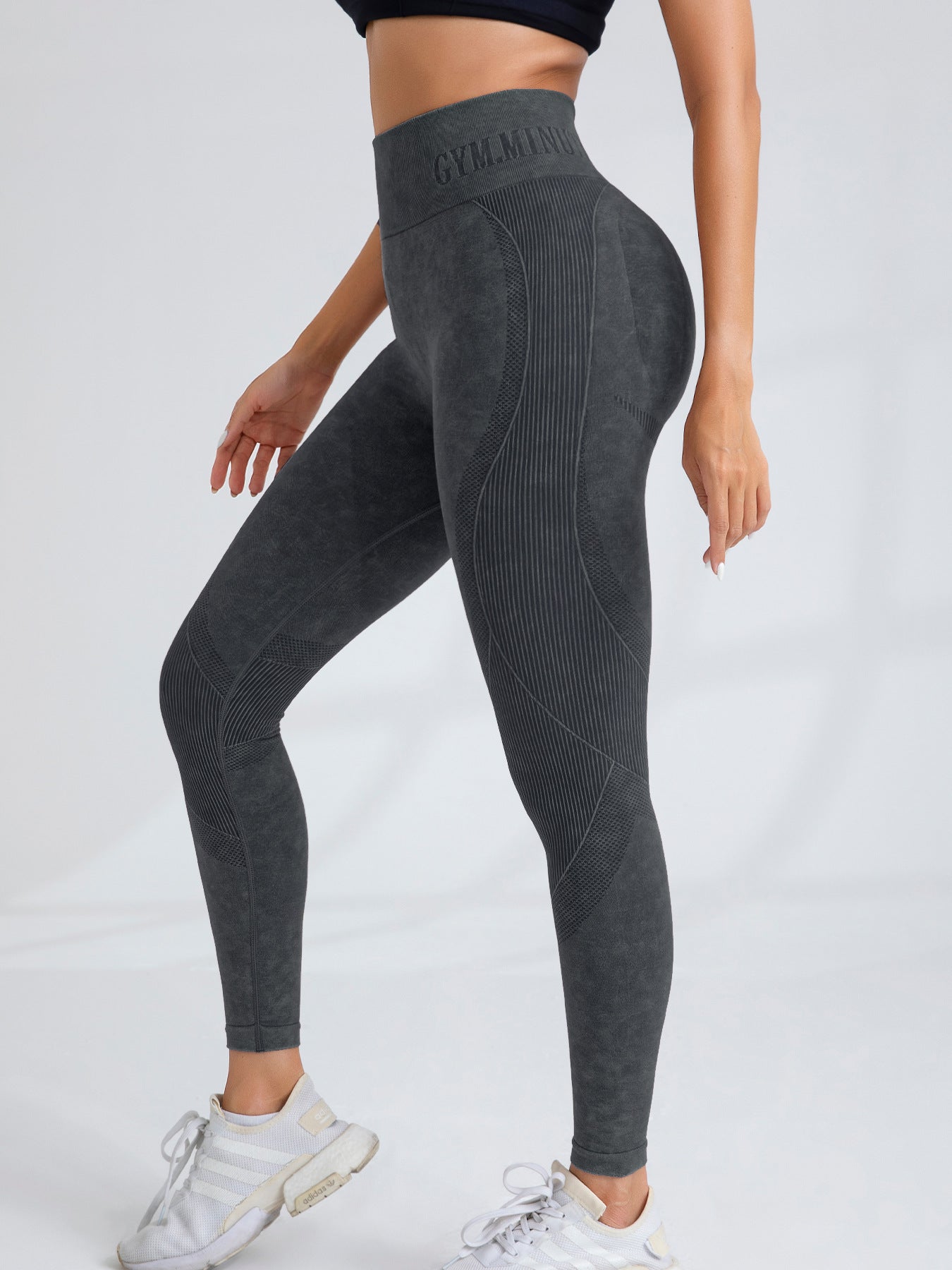 Women's Solid High Waist Sports Leggings, Sporty High Stretch Leggings, Ladies Sportswear, Workout Leggings, Summer Outfits 2024, Summer Gym Outfits for Women, Gym Clothes Women