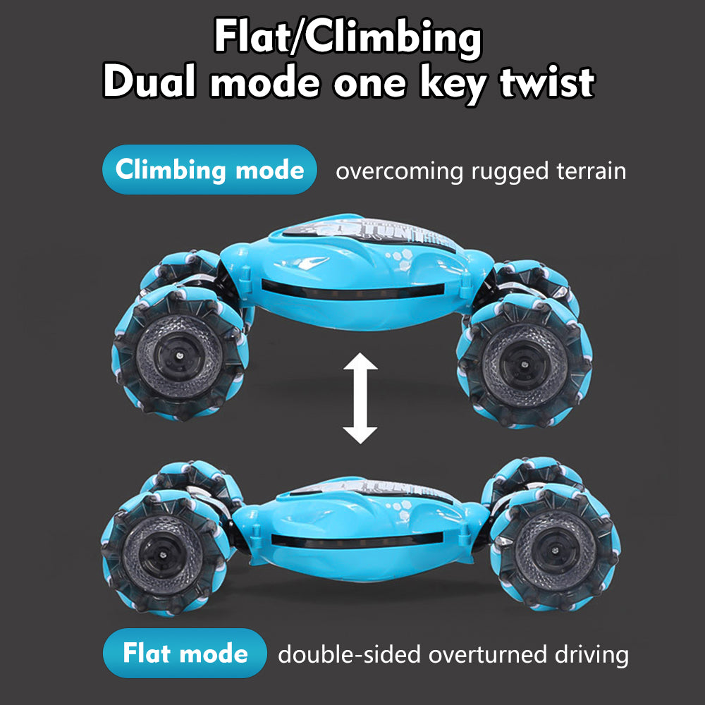 MDHAND Gesture Sensing RC Car, 1:14 Scale Remote Control Car for Boys Girls, Hand Controlled RC Car for Kids, 360° Flips Gesture RC Stunt Car with Lights Music for 5-11 Yrs Children
