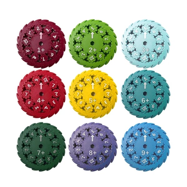 New Math Fidget Spinners