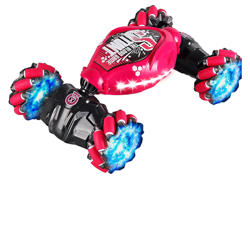 MDHAND Gesture Sensing RC Car, 1:14 Scale Remote Control Car for Boys Girls, Hand Controlled RC Car for Kids, 360° Flips Gesture RC Stunt Car with Lights Music for 5-11 Yrs Children