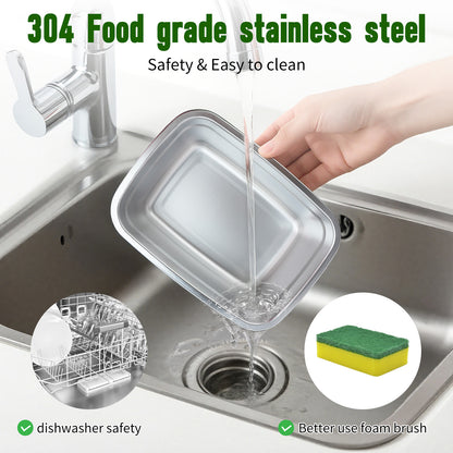 MDHAND Heated Lunch Box Battery Powered, Cordless Electric Lunch Box for Adults,