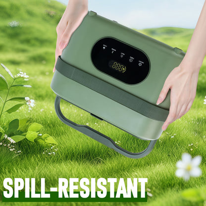 MDHAND Heated Lunch Box Battery Powered, Cordless Electric Lunch Box for Adults,