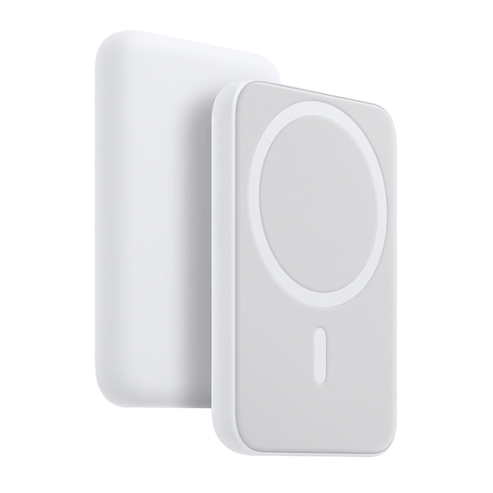 Hendoct 5000mAh Magsafe Battery Pack, 5W Wireless Magnetic Power Bank for iPhone 14/13/12 Series