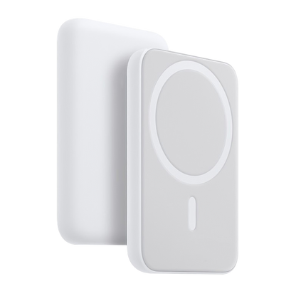 Hendoct 5000mAh Magsafe Battery Pack, 5W Wireless Magnetic Power Bank for iPhone 14/13/12 Series