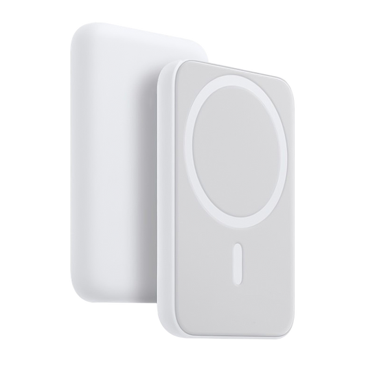 Hendoct 5000mAh Magsafe Battery Pack, 5W Wireless Magnetic Power Bank for iPhone 14/13/12 Series