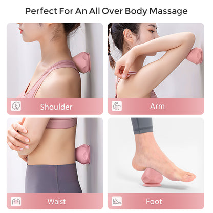 MDHAND Mountable Massage Therapy Tool - Multi-Surface Suction Cup Wall Massage Tool For Sore Muscles, Myofascial Release, Stress Relief, Trigger Point And Deep Tissue Massage