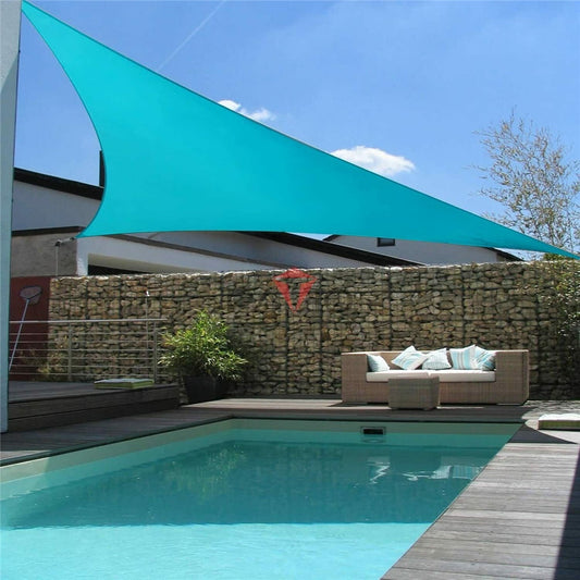 Triangle Sun Shade Sail UV Block for Outdoor Patio Garden