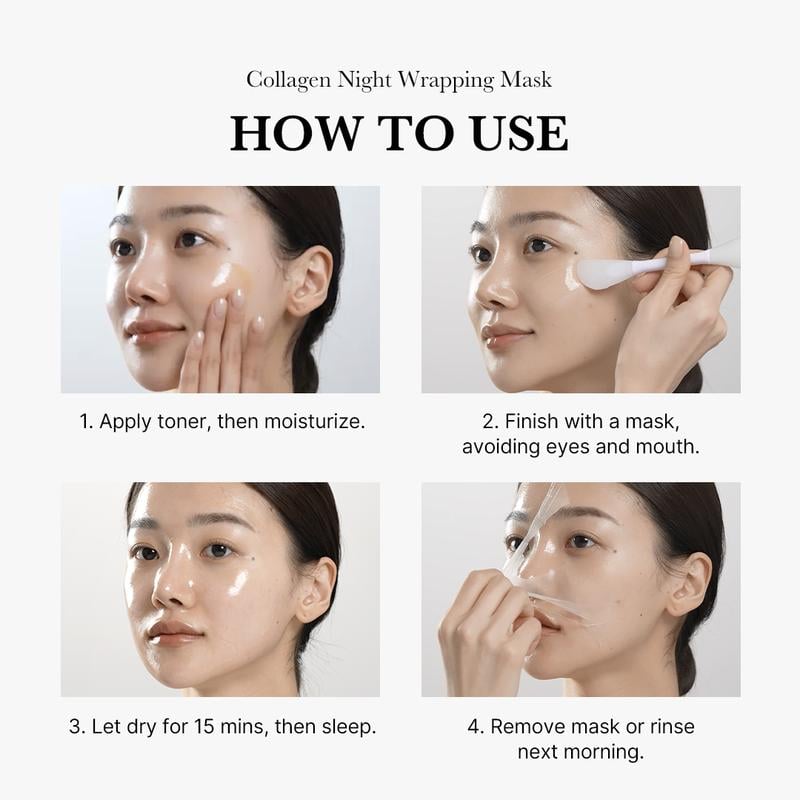 🎁Last day 50% OFF😍Collagen Night Wrapping Mask