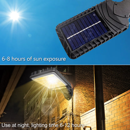 MDHAND Solar Lights Outdoor, LED Solar Powered Motion Sensor Wall Lamp, Durable Security Light for Outside Wall, Garden, Yard, Porch