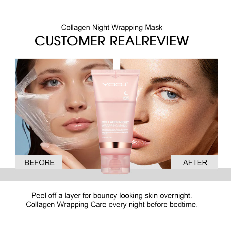 🎁Last day 50% OFF😍Collagen Night Wrapping Mask