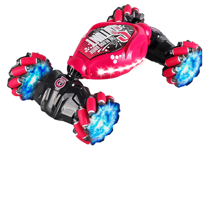 MDHAND Gesture Sensing RC Car, 1:14 Scale Remote Control Car for Boys Girls, Hand Controlled RC Car for Kids, 360° Flips Gesture RC Stunt Car with Lights Music for 5-11 Yrs Children