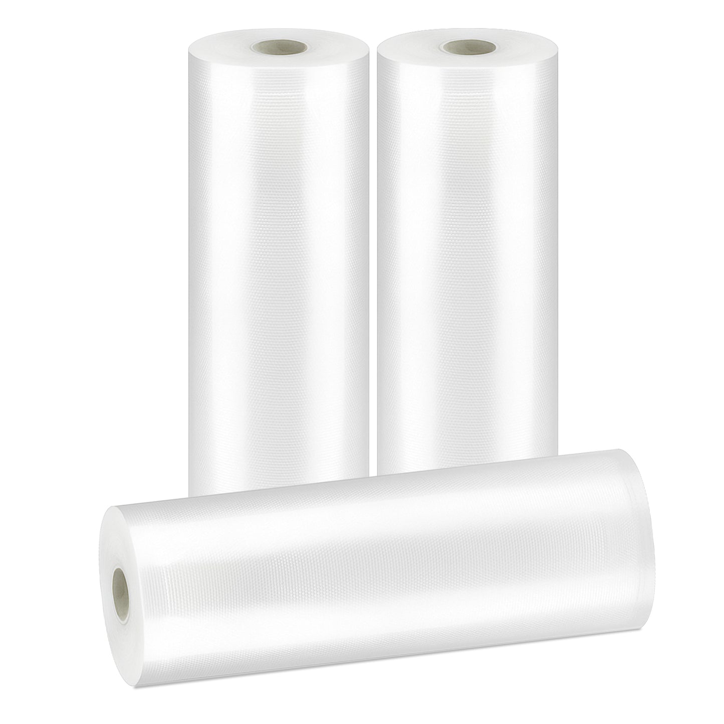 Vacuum Sealer Bags for Food 11in x 20ft x 3Rolls, Food Saver Vacuum Sealer Bags Rolls for Airtight Food Storage, Meal Prep or Sous Vide, Food Saver Bag