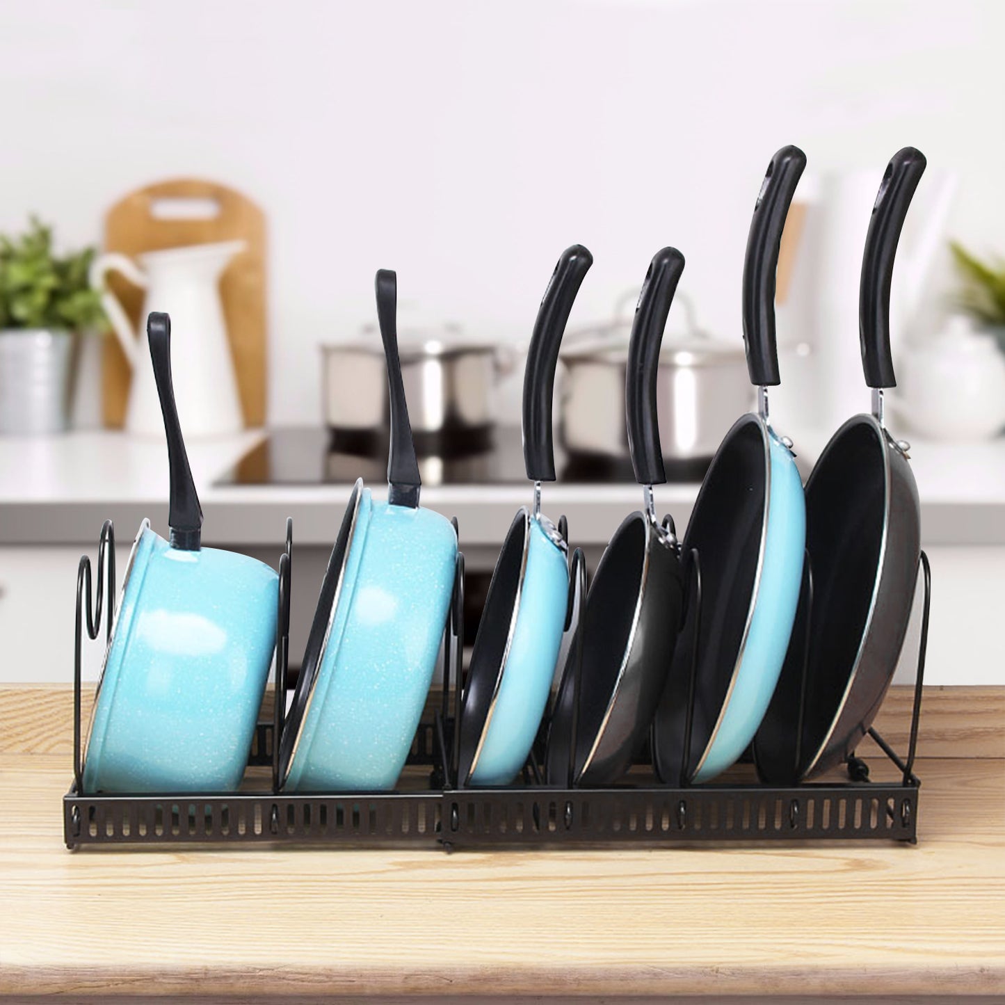 MDHAND Pan Organizer Rack for Cabinet